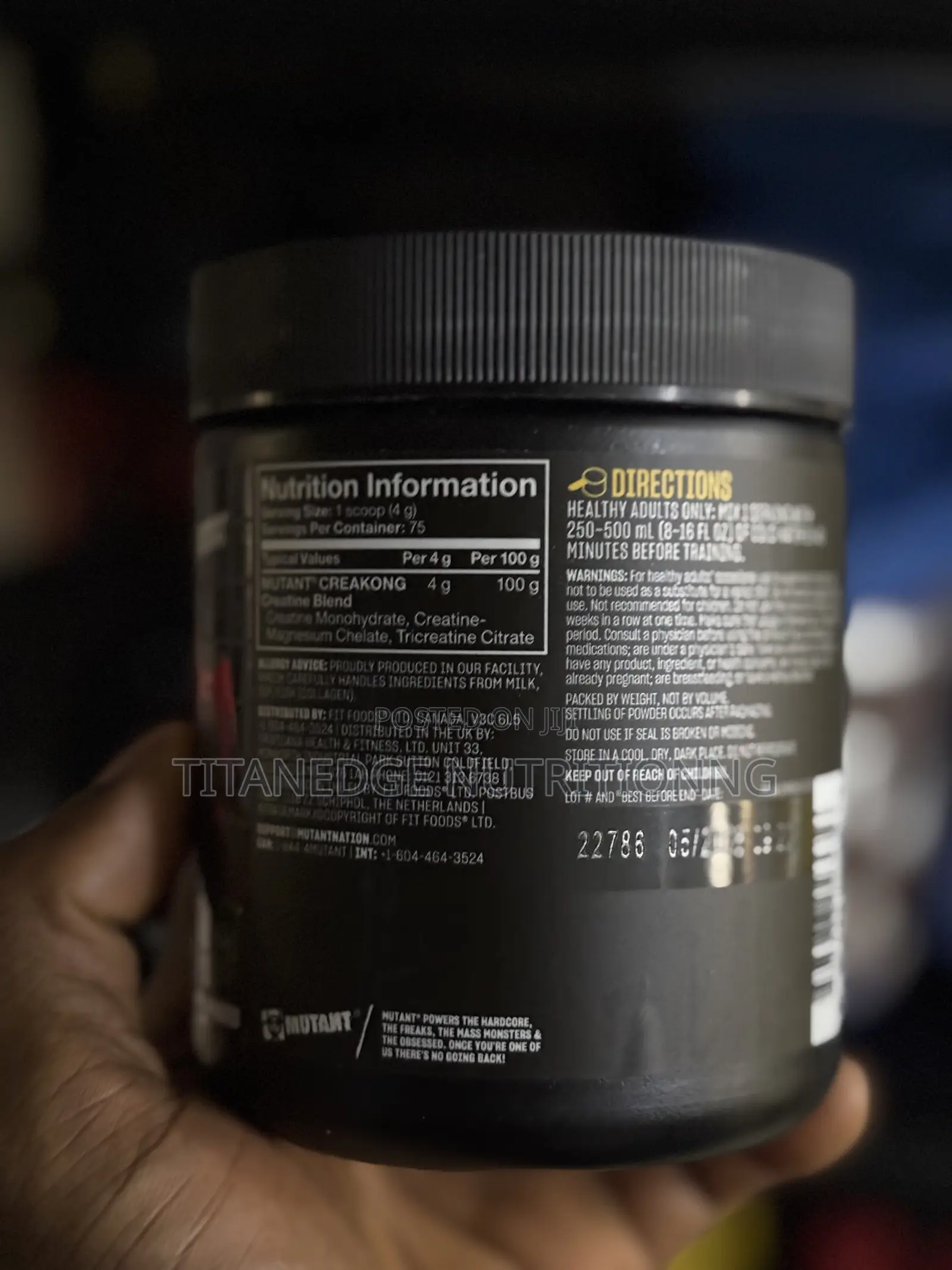 Mutant Creakong Creatine