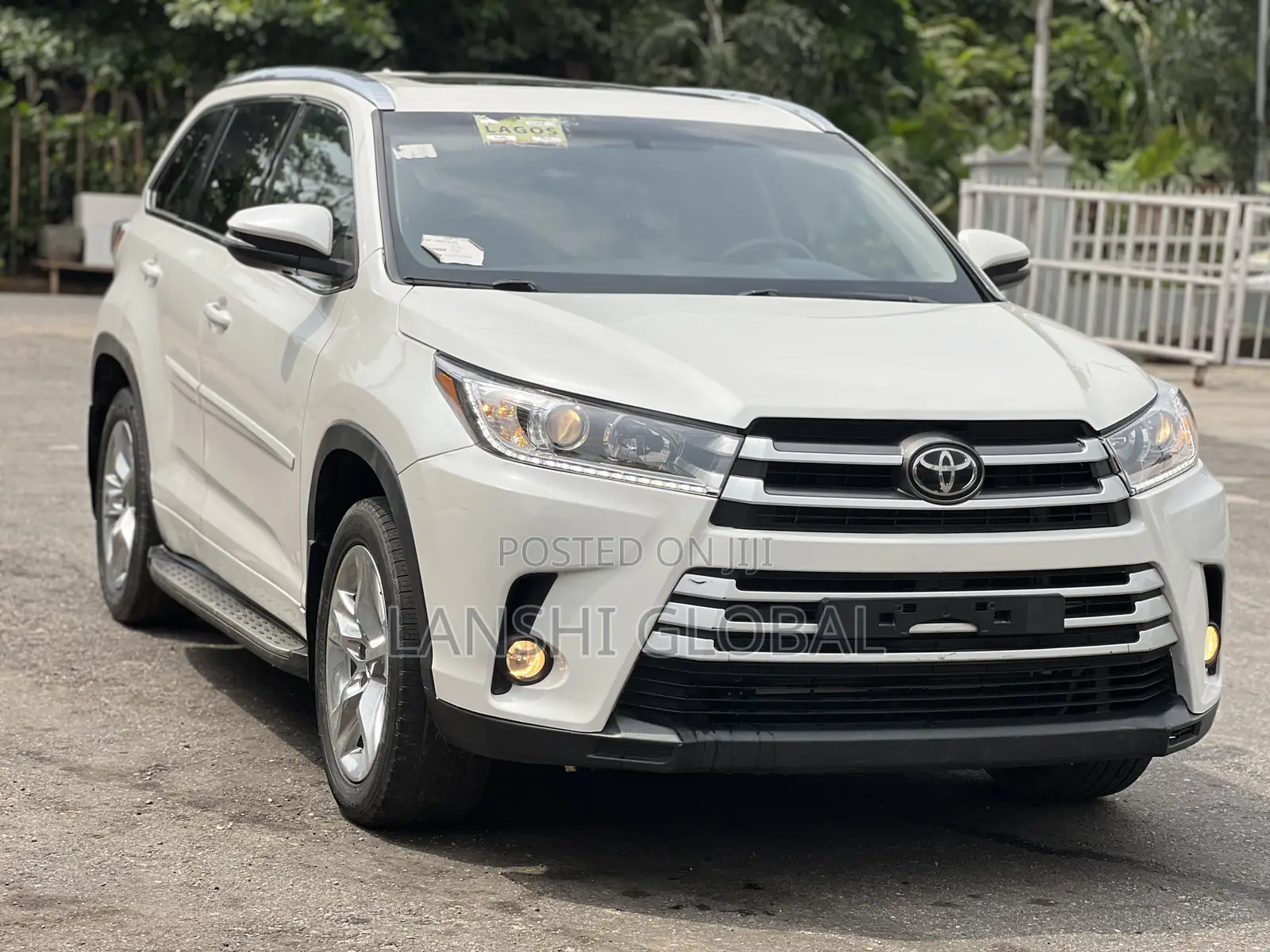Toyota Highlander Limited V6 4x2 (3.5L 6cyl 6A) 2016 White
