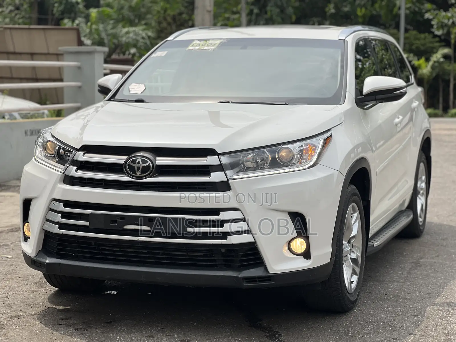 Toyota Highlander Limited V6 4x2 (3.5L 6cyl 6A) 2016 White