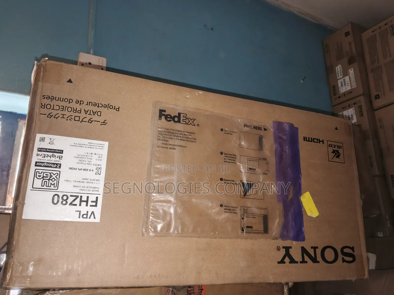 Sony VPL-Fhz80 Brightera 6000 Lumens Wuxga 3lcd Laser Projector