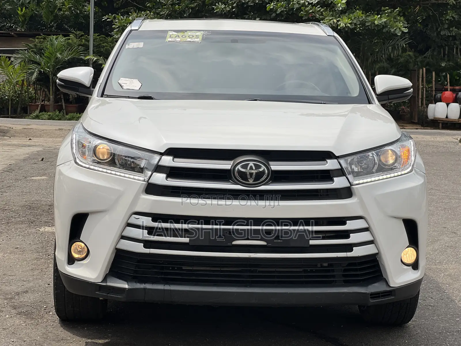 Toyota Highlander Limited V6 4x2 (3.5L 6cyl 6A) 2016 White