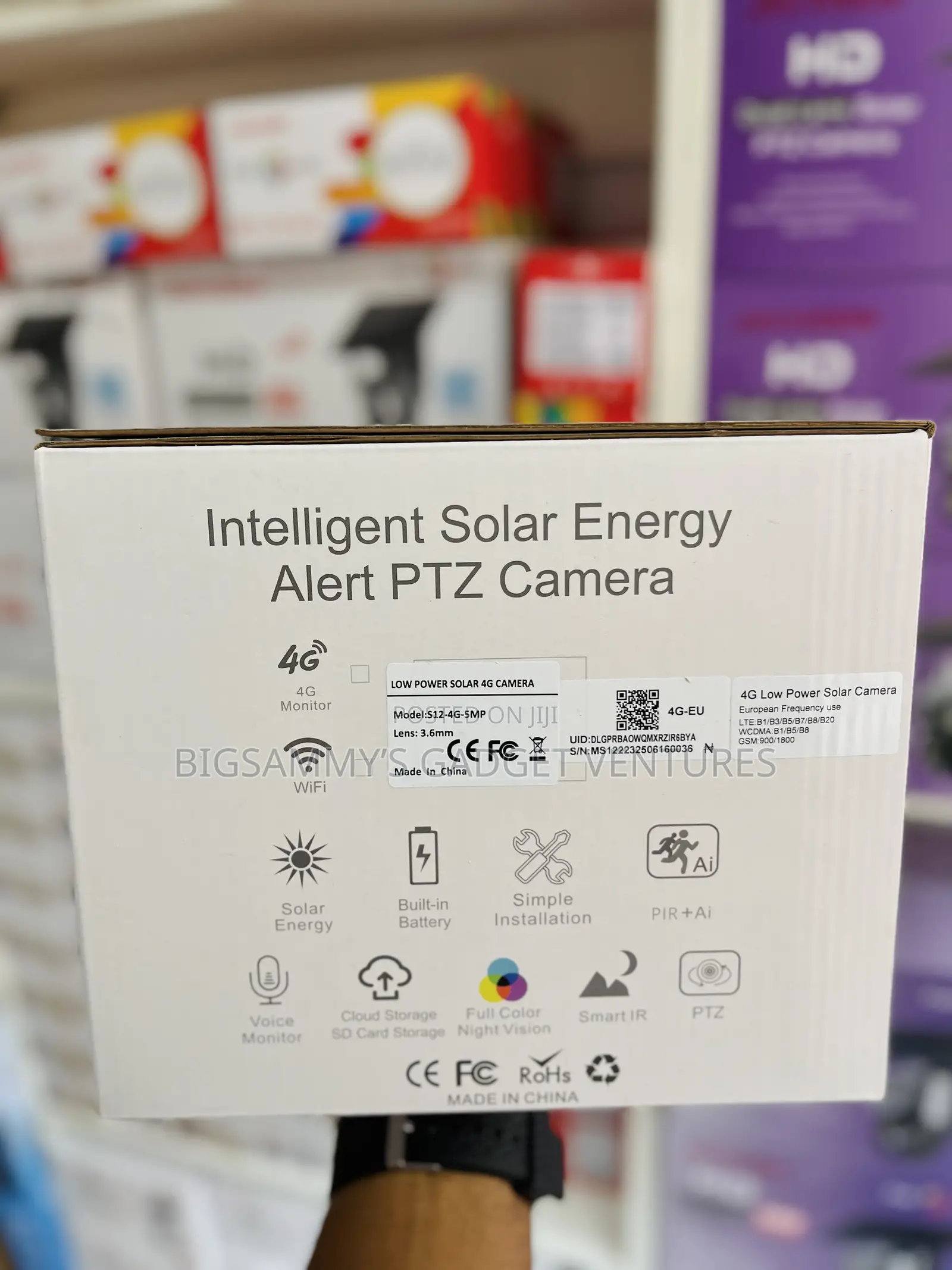 5mp Ultra PTZ Solar 4g Camera