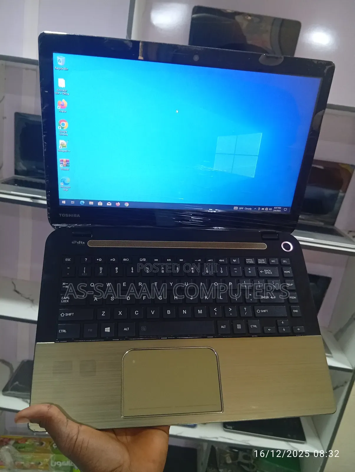 Laptop Toshiba Satellite Pro C650 8GB Intel Core I5 HDD 320GB