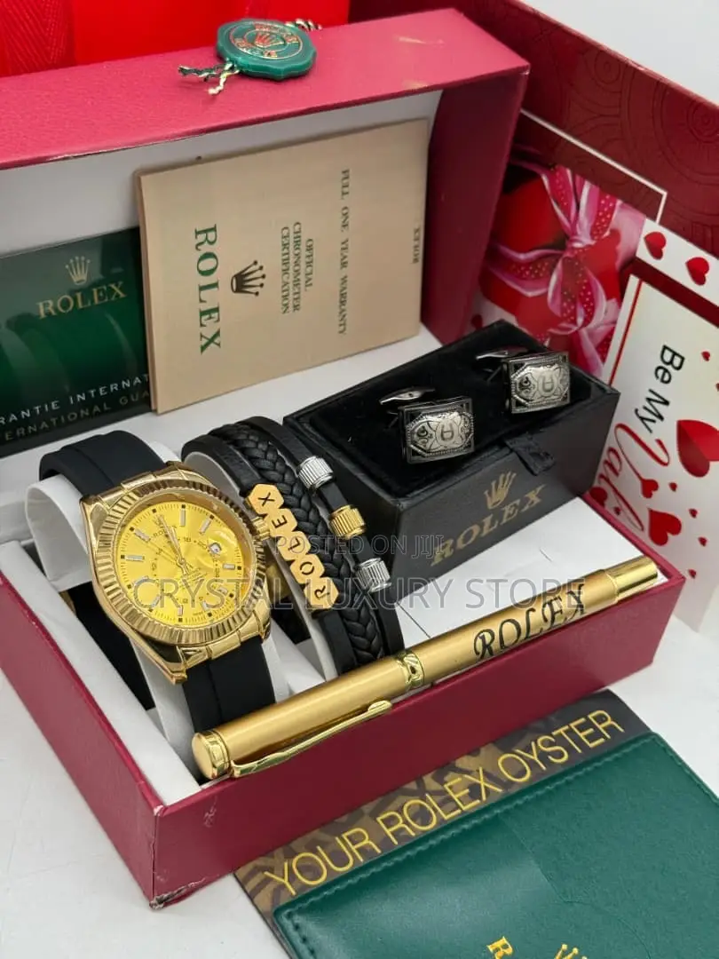 Rolex Quality Men Set Wristwatch