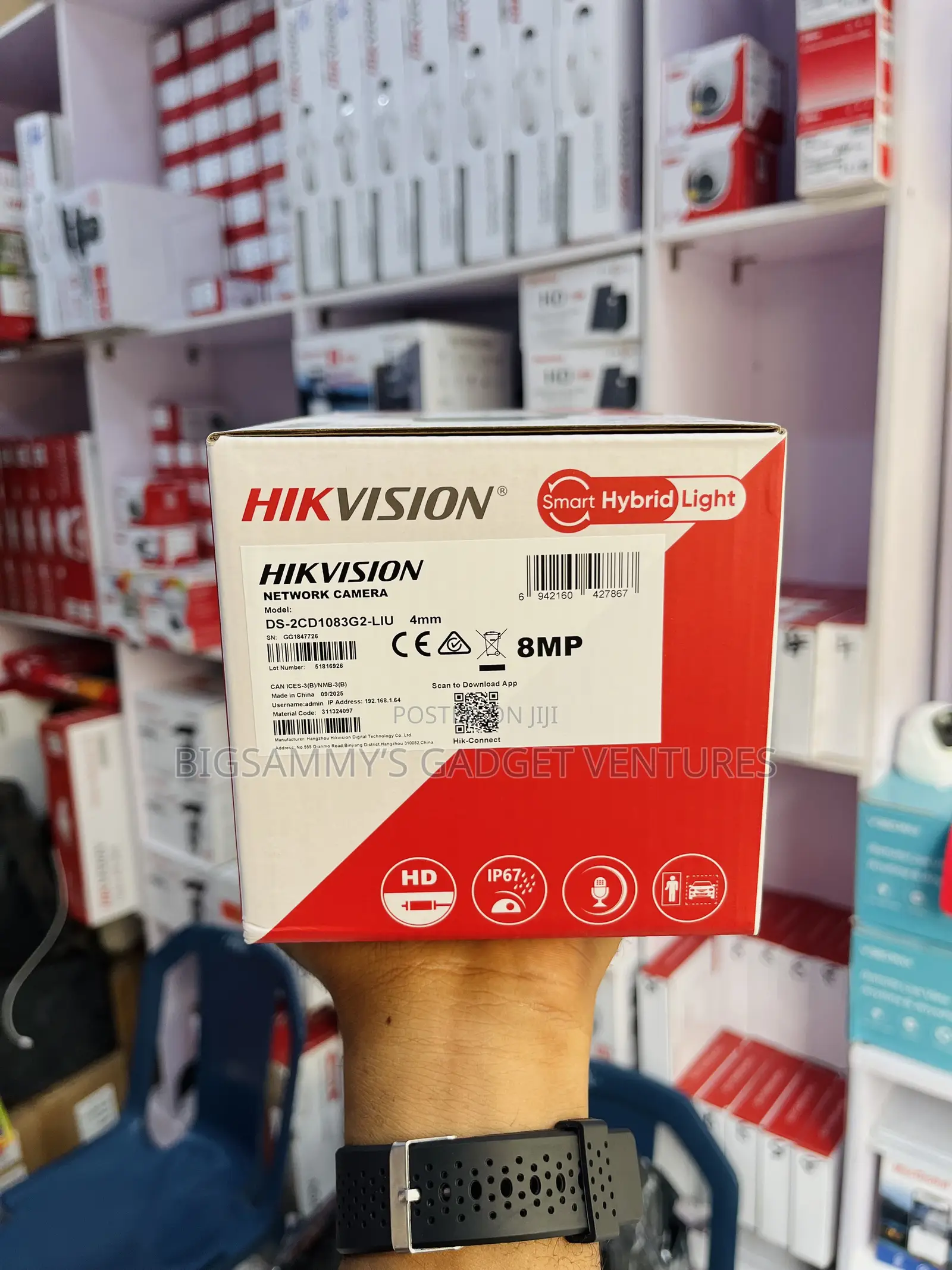 Hikvision 8mp Ip Smart Hybrid Light Outdoor Camera