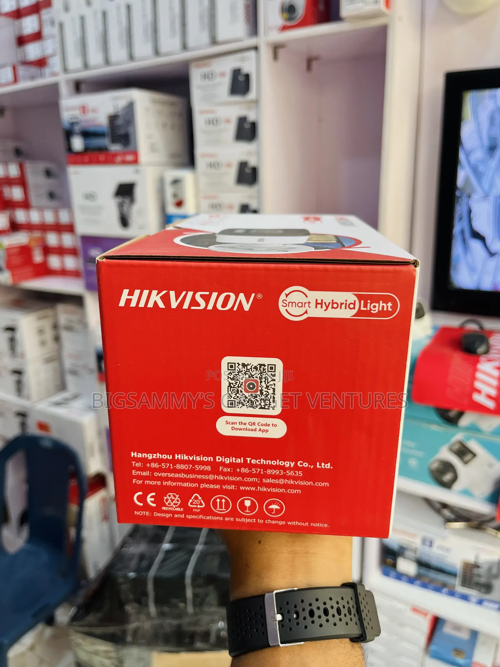 Hikvision 8mp Ip Smart Hybrid Light Outdoor Camera