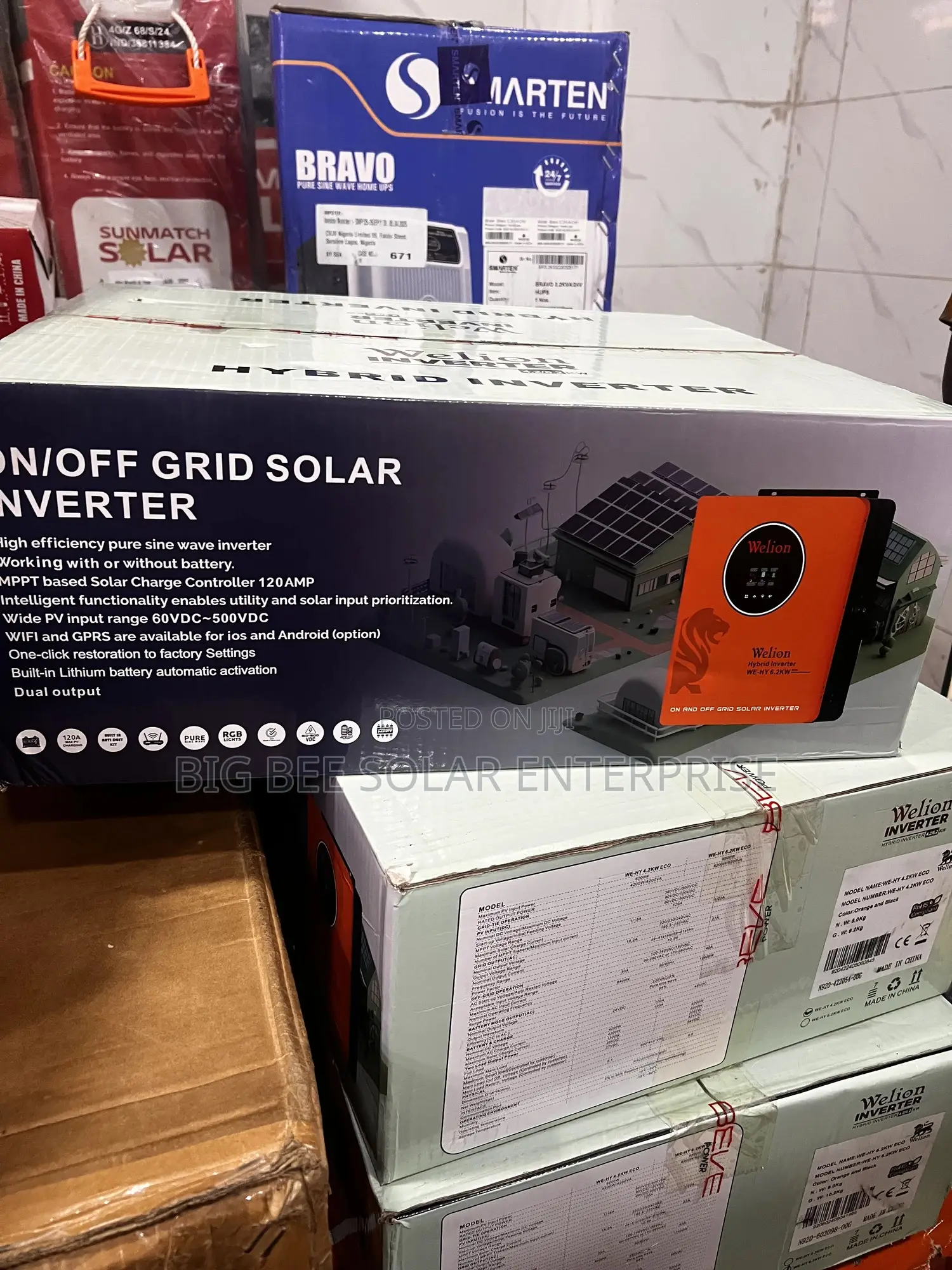 6.2kva 48v Welion Hybrid Inverter