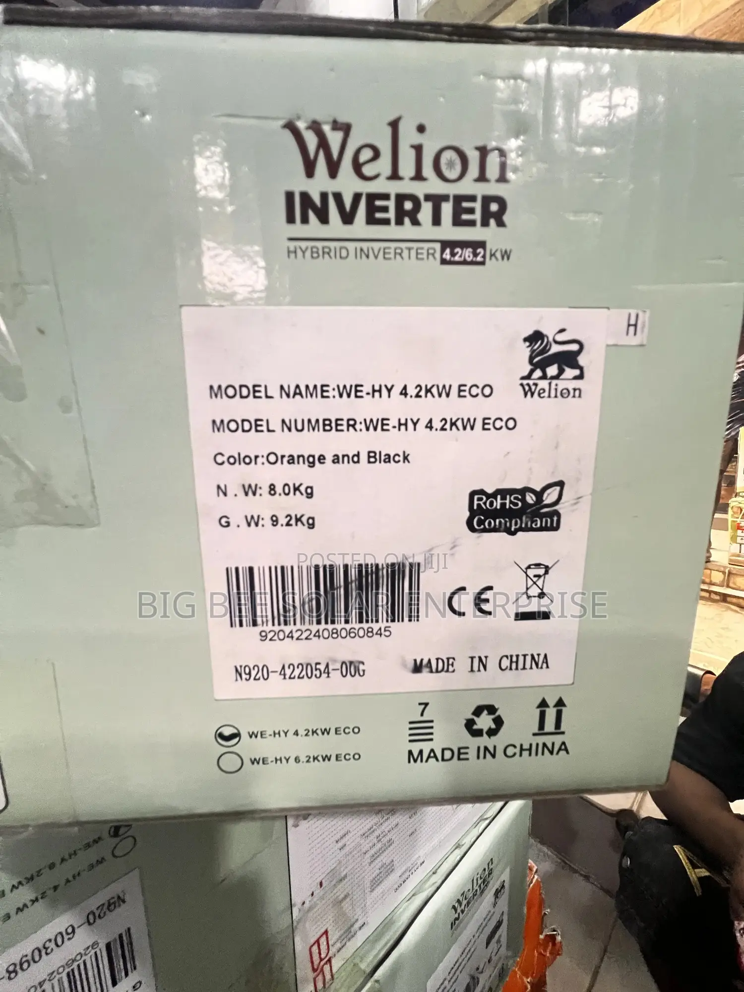 4.2kva 24v Welion Hybrid Inverter