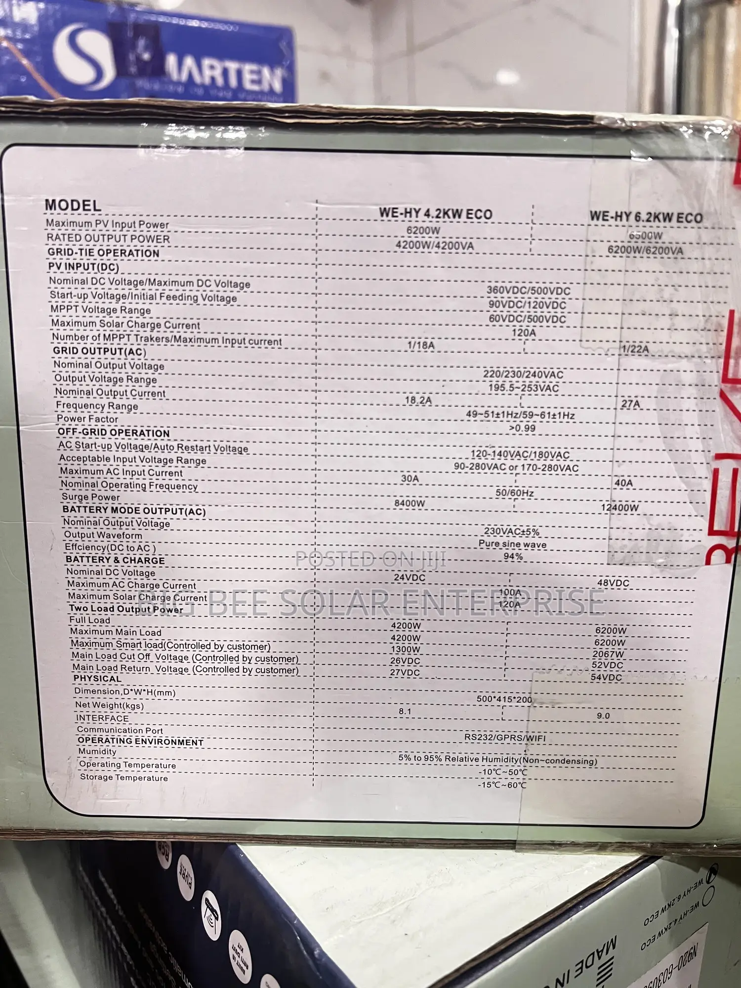 4.2kva 24v Welion Hybrid Inverter