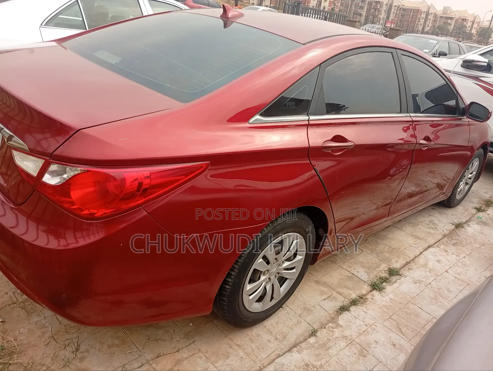 Hyundai Sonata 2010 Red