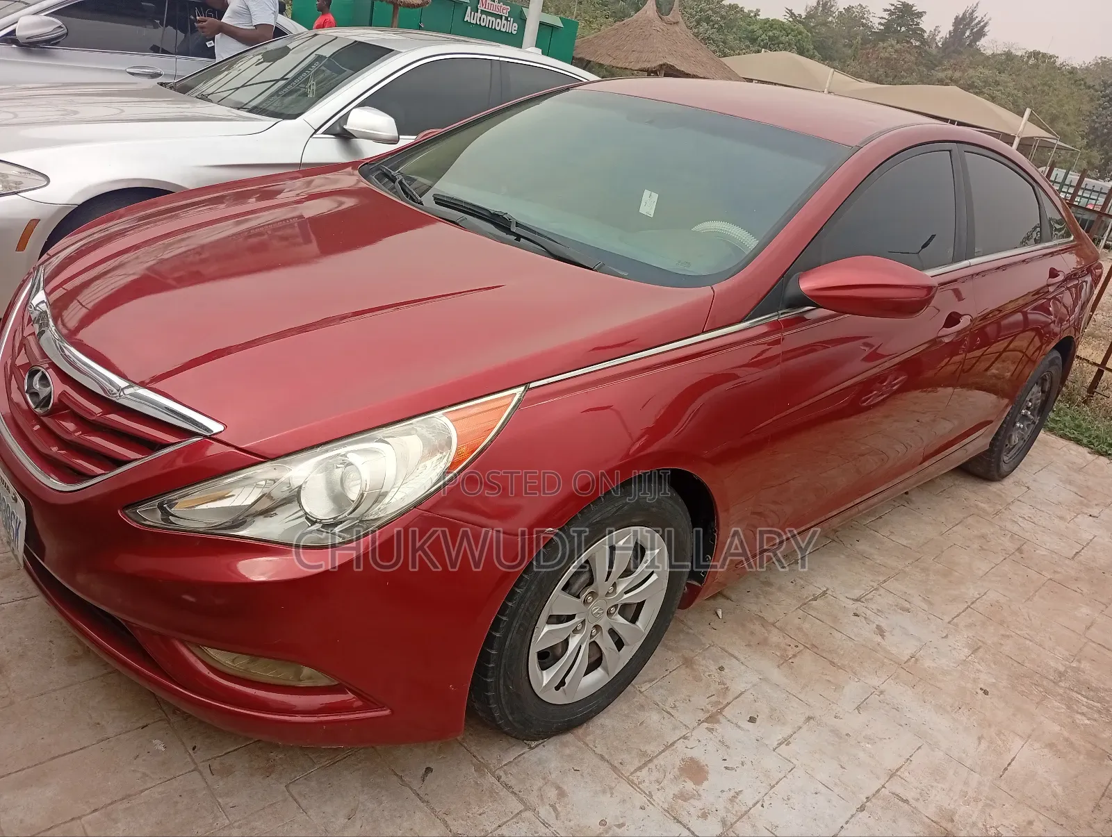 Hyundai Sonata 2010 Red