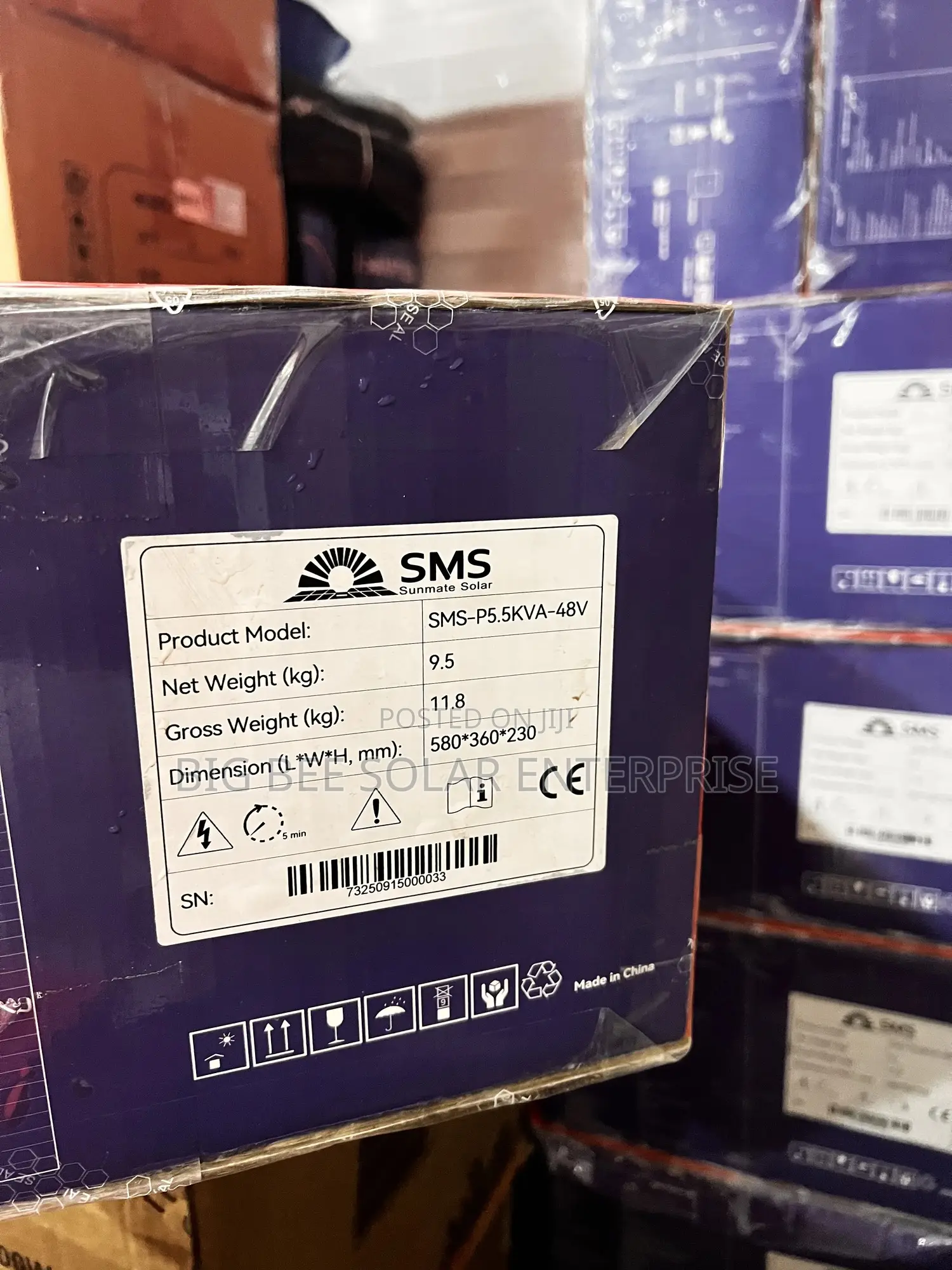 SMS 5.5kva 48v Parallel Hybrid Inverter