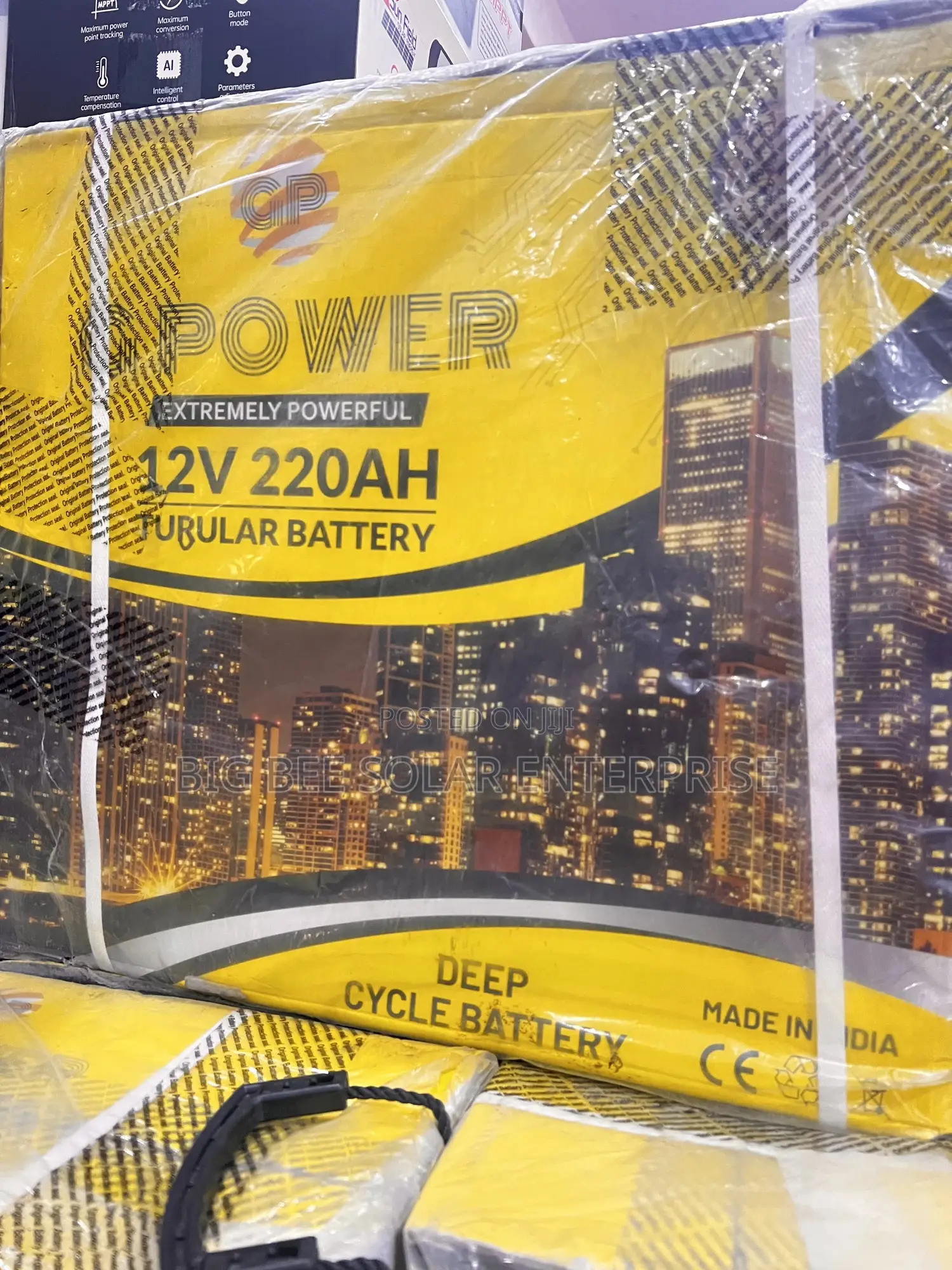 G Power 220ah 12v Tubular Battery