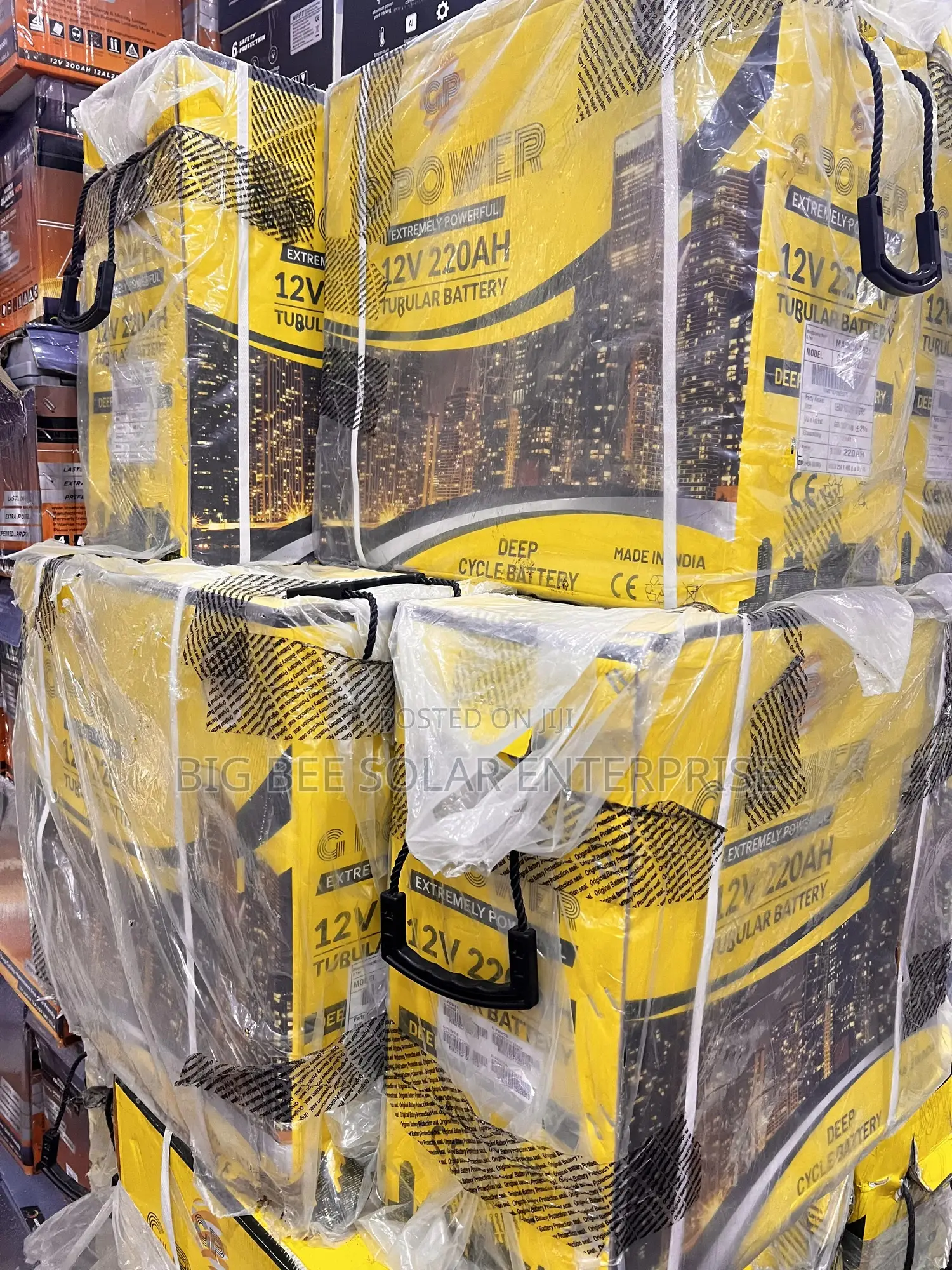G Power 220ah 12v Tubular Battery