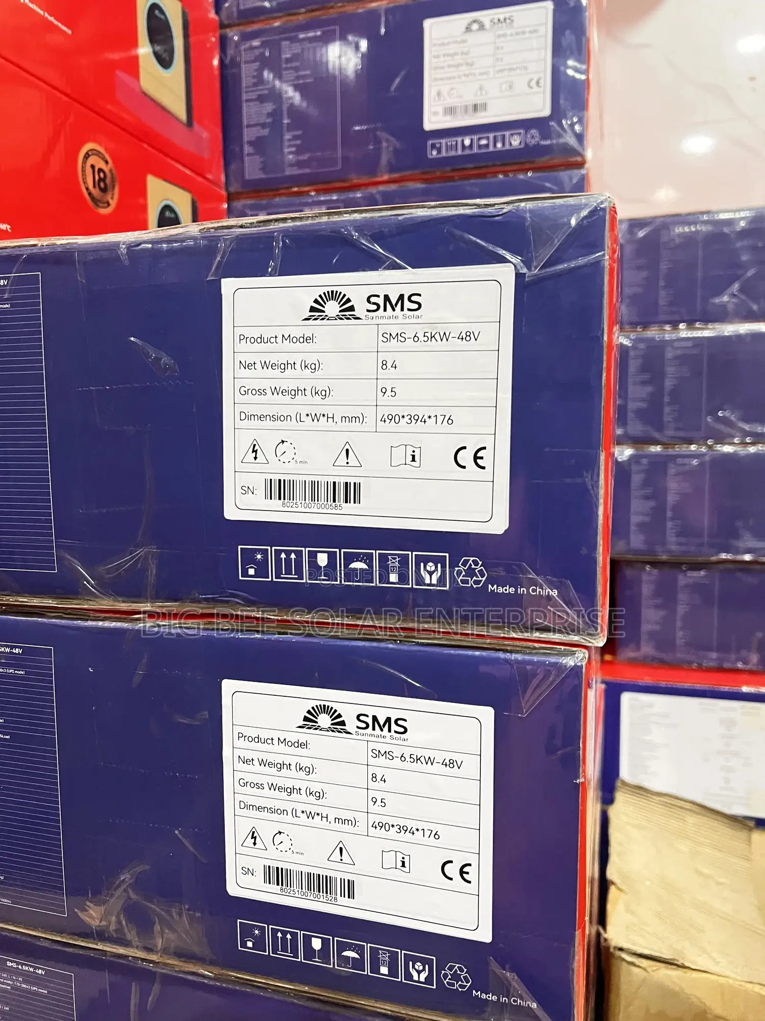 SMS 6.5kva 48v Hybrid Inverter