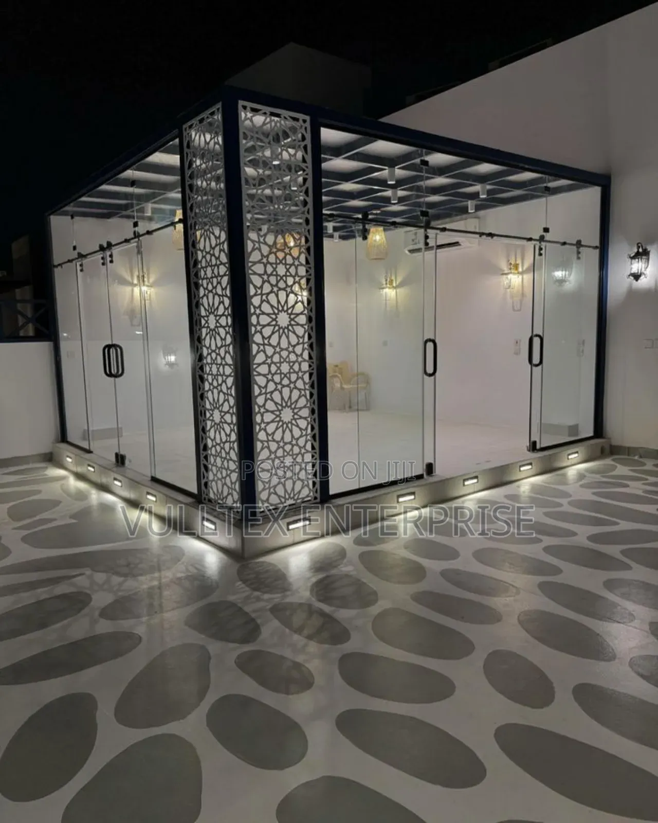 Fully Enclosed Outdoor Pergola