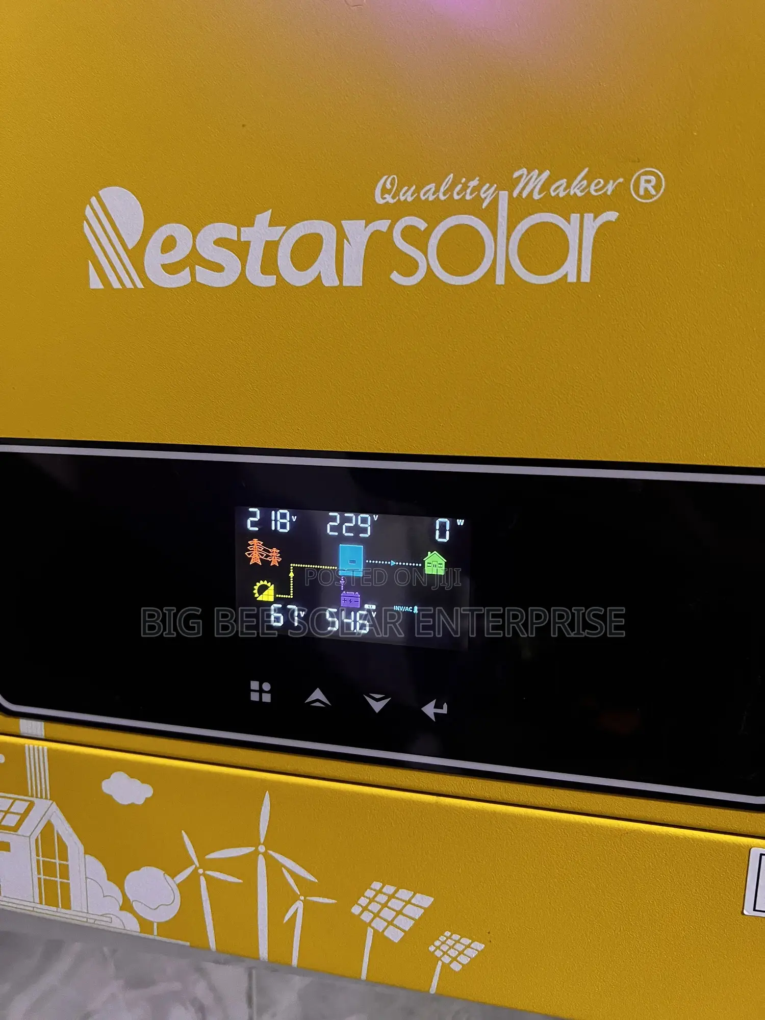 15kwh 48v Africell Lithiumbattery X 6.2kva 48v Restar Hybrid Inverter
