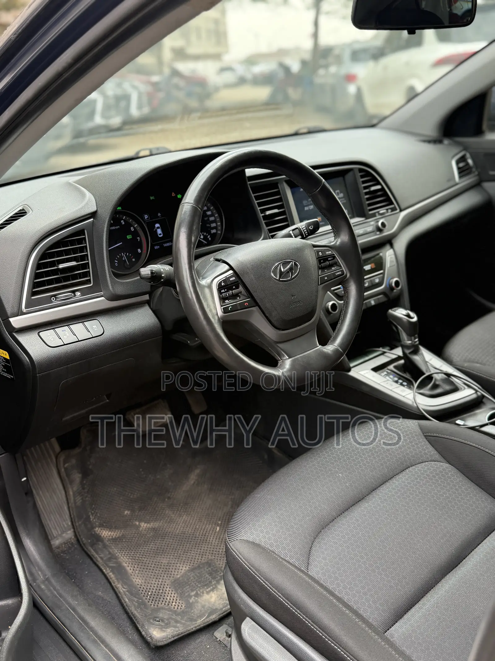 Hyundai Elantra ECO Sedan FWD (1.4L 4cyl 7A) 2017 Black