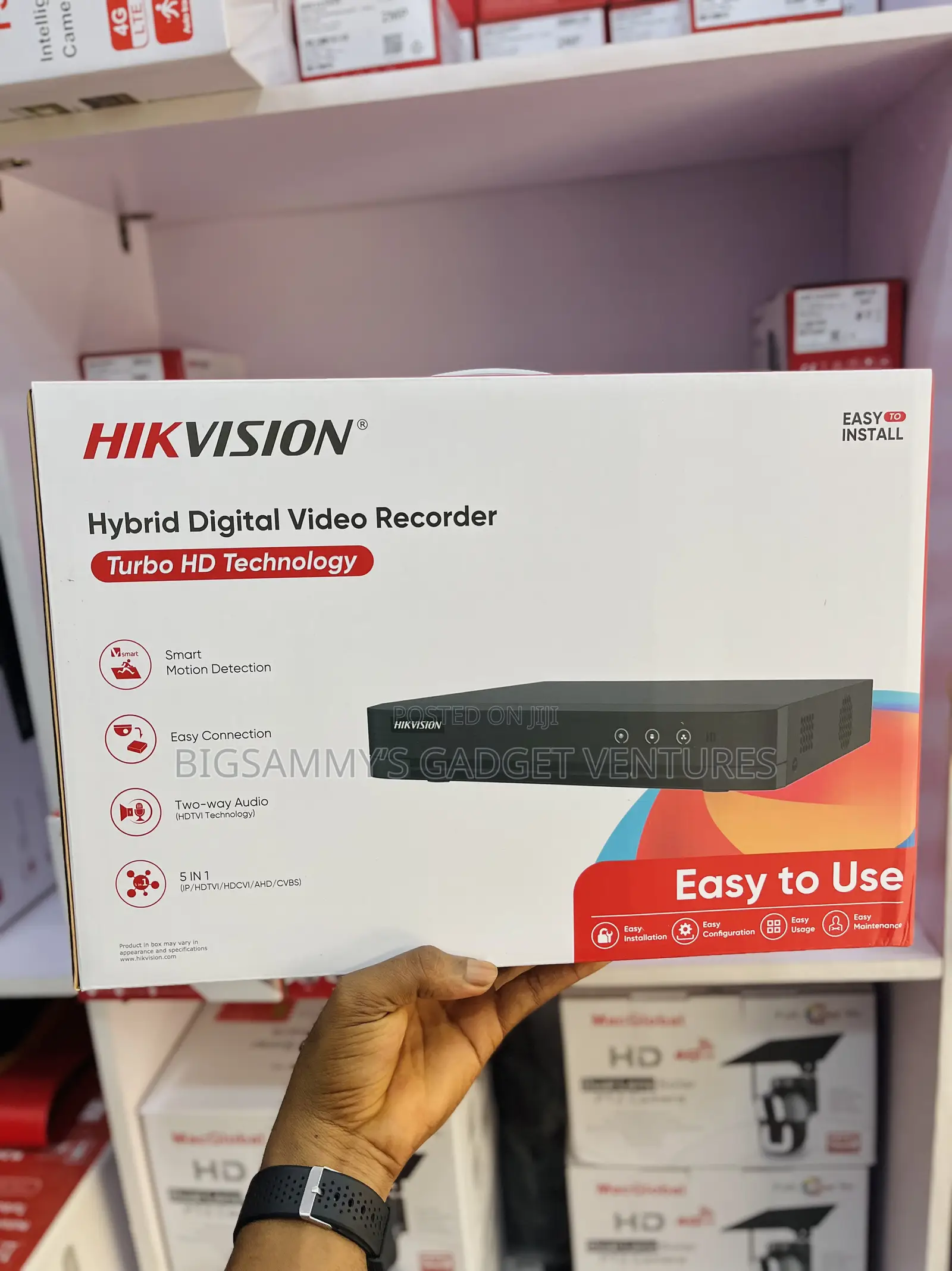 Hikvision 4 Channel Two Way Audio DVR