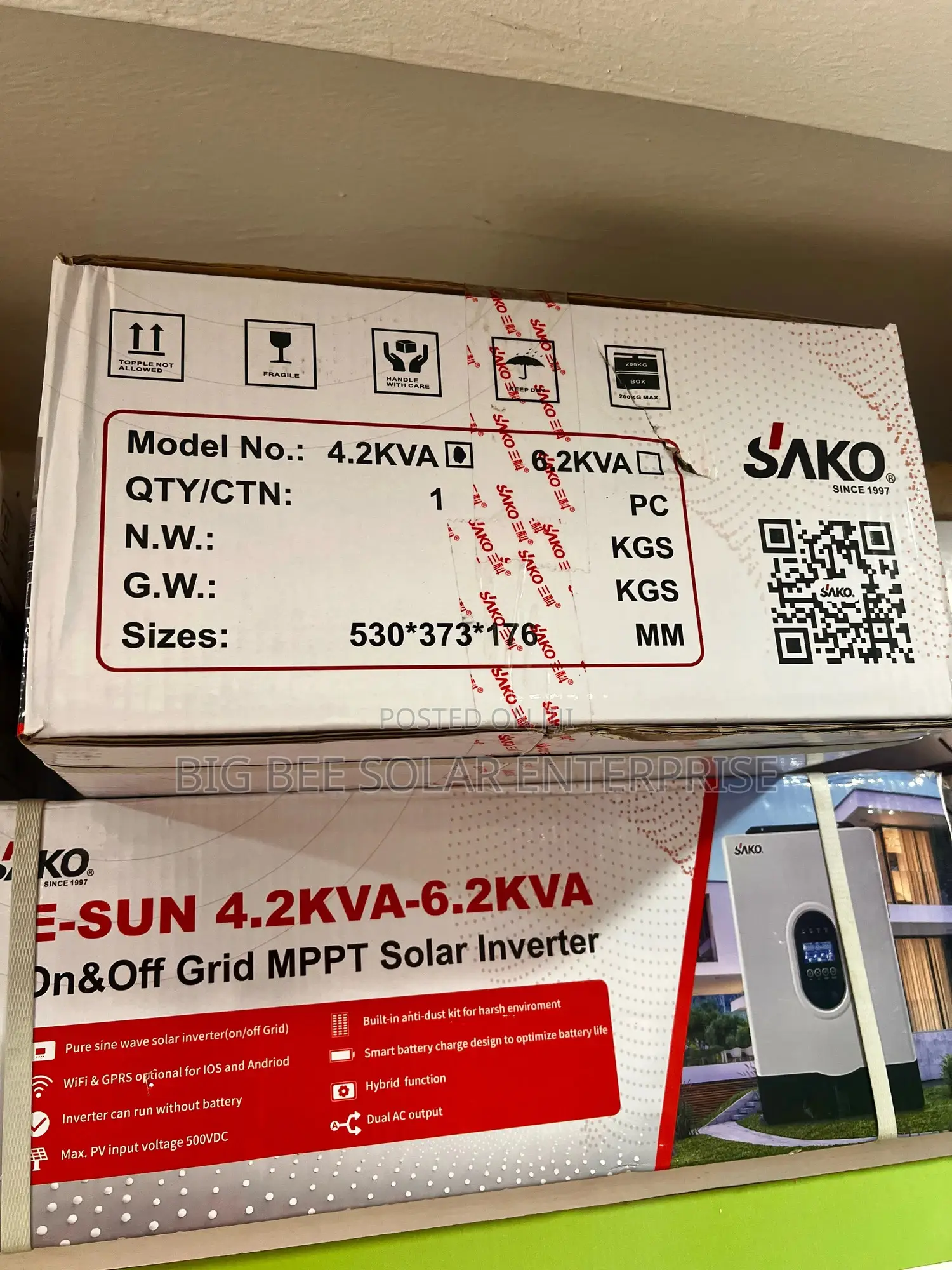 4.2kva 24v Sako Hybrid Inverter