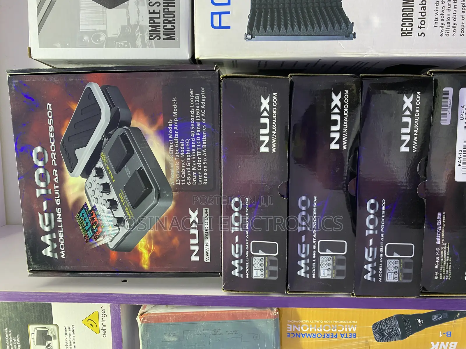 Nux Mg100 Guitar Processor