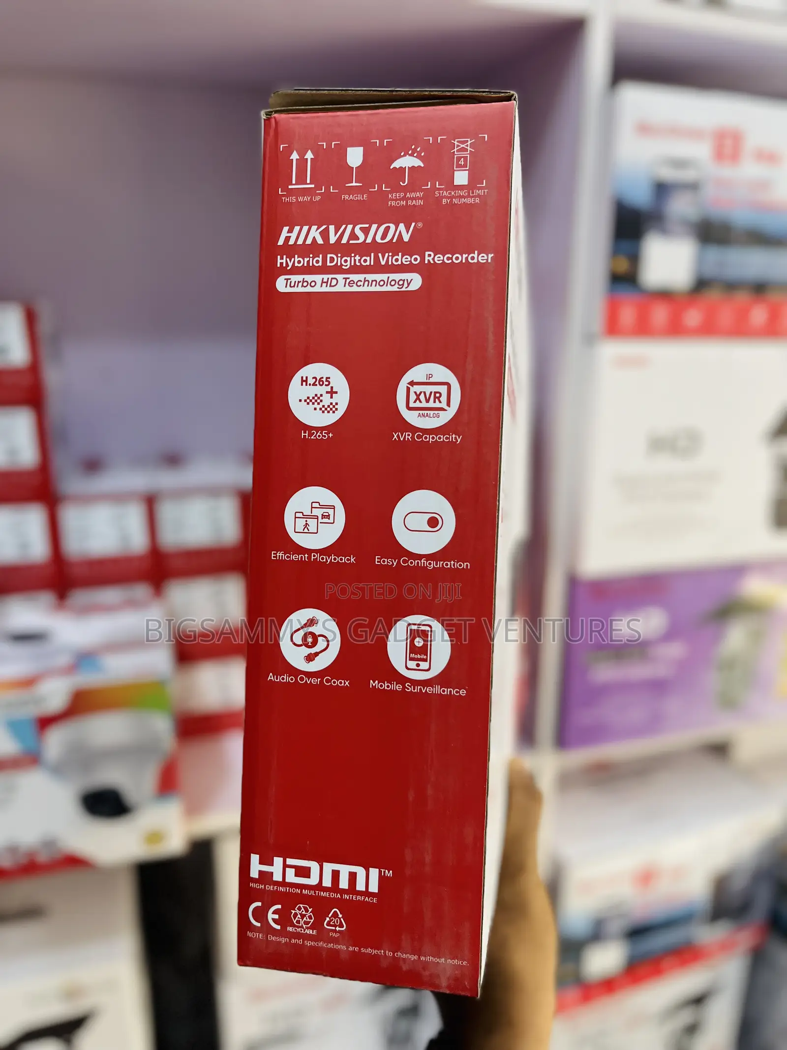 Hikvision 8ch Hybrid Digital Video Recorder(Two Way Audio)