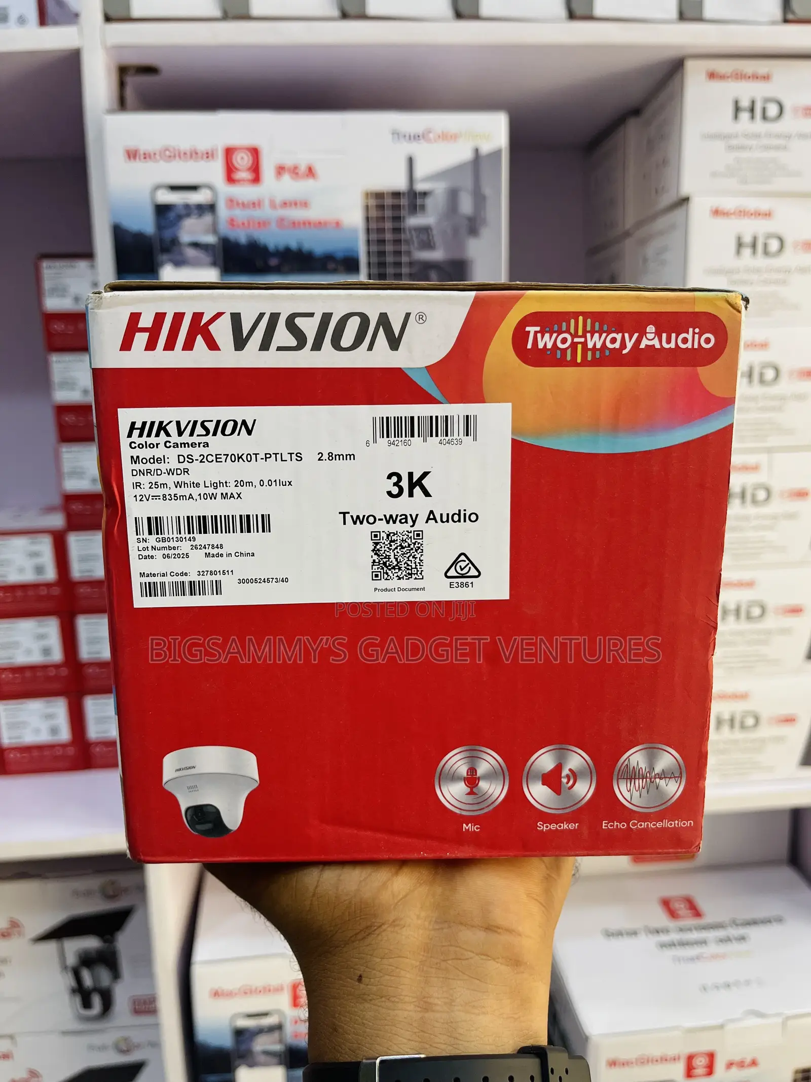 5mp Two Way Audio Hikvision Indoor Camera