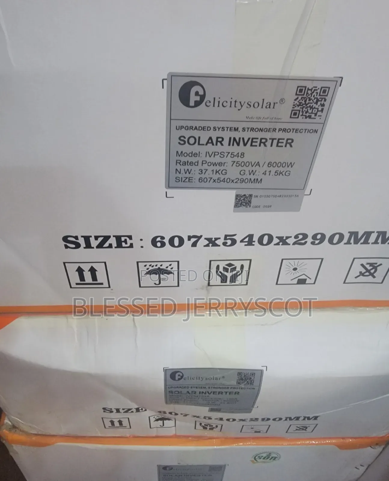 Felicity 7.5kva 48v Ivps Transformerbase Solar Inverters In Stock.