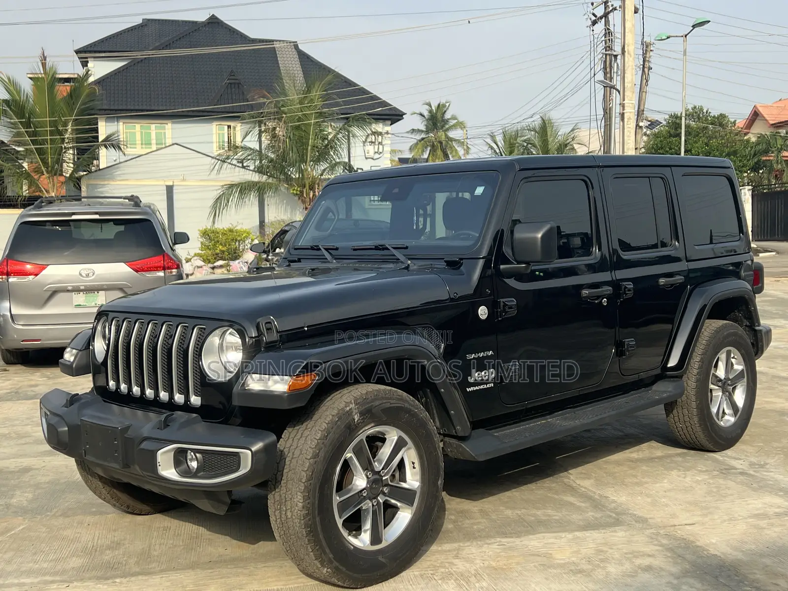 Jeep Wrangler 4xe Sahara 4WD 2023 Black
