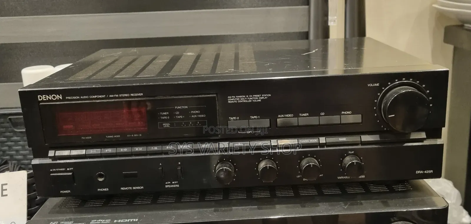 Denon Dra-425r Precision Audio Component Am Fm Stereo Receiver
