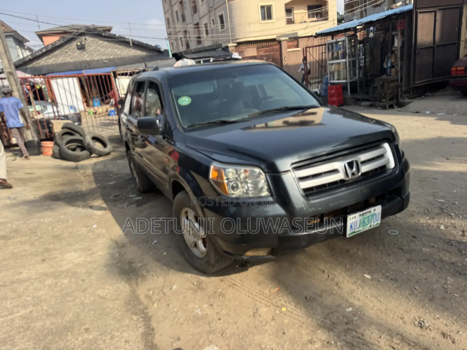 Honda Pilot EX 4x4 (3.5L 6cyl 5A) 2007 Gray