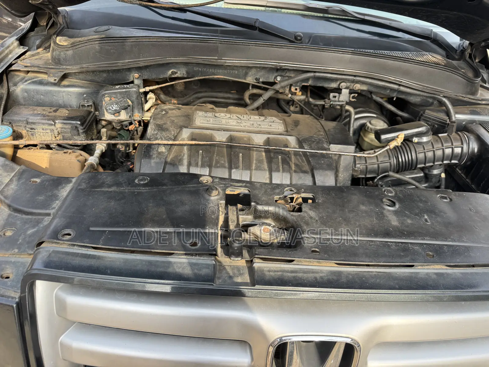 Honda Pilot EX 4x4 (3.5L 6cyl 5A) 2007 Gray