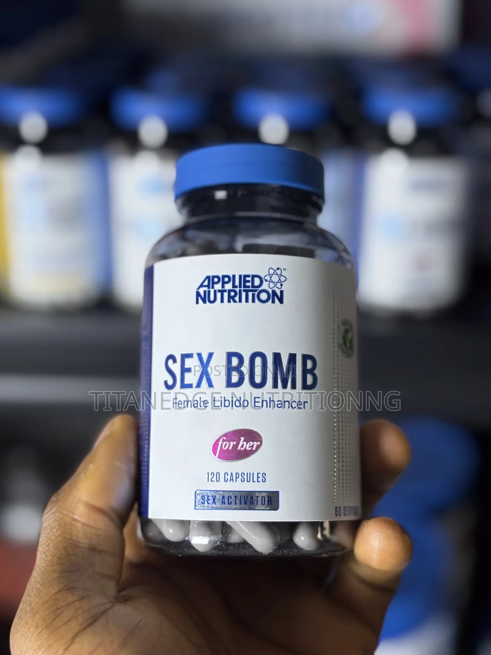 Applied Nutrition Sex Bomb For Woman & Men (Libido Enhancer)