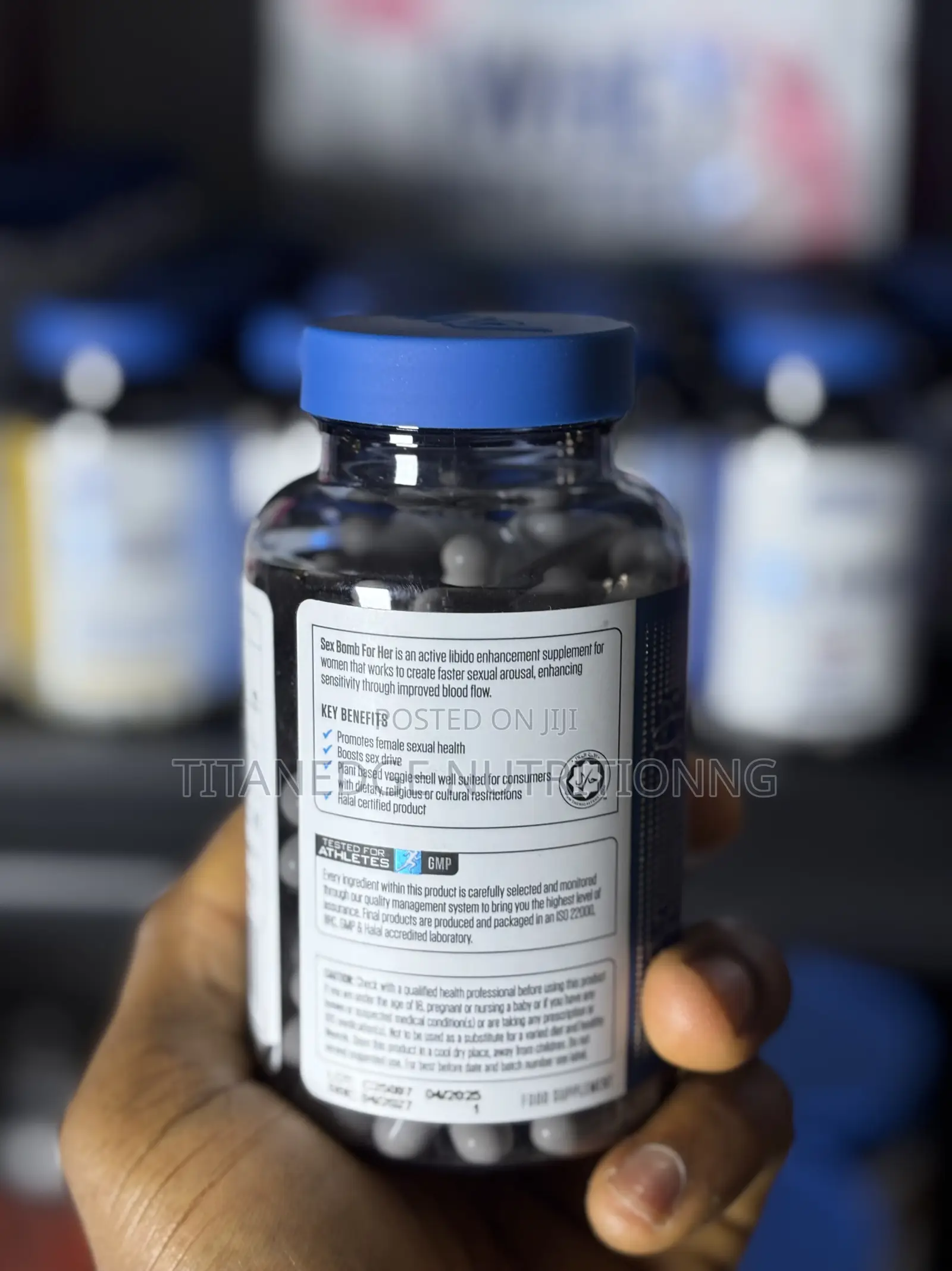 Applied Nutrition Sex Bomb For Woman & Men (Libido Enhancer)