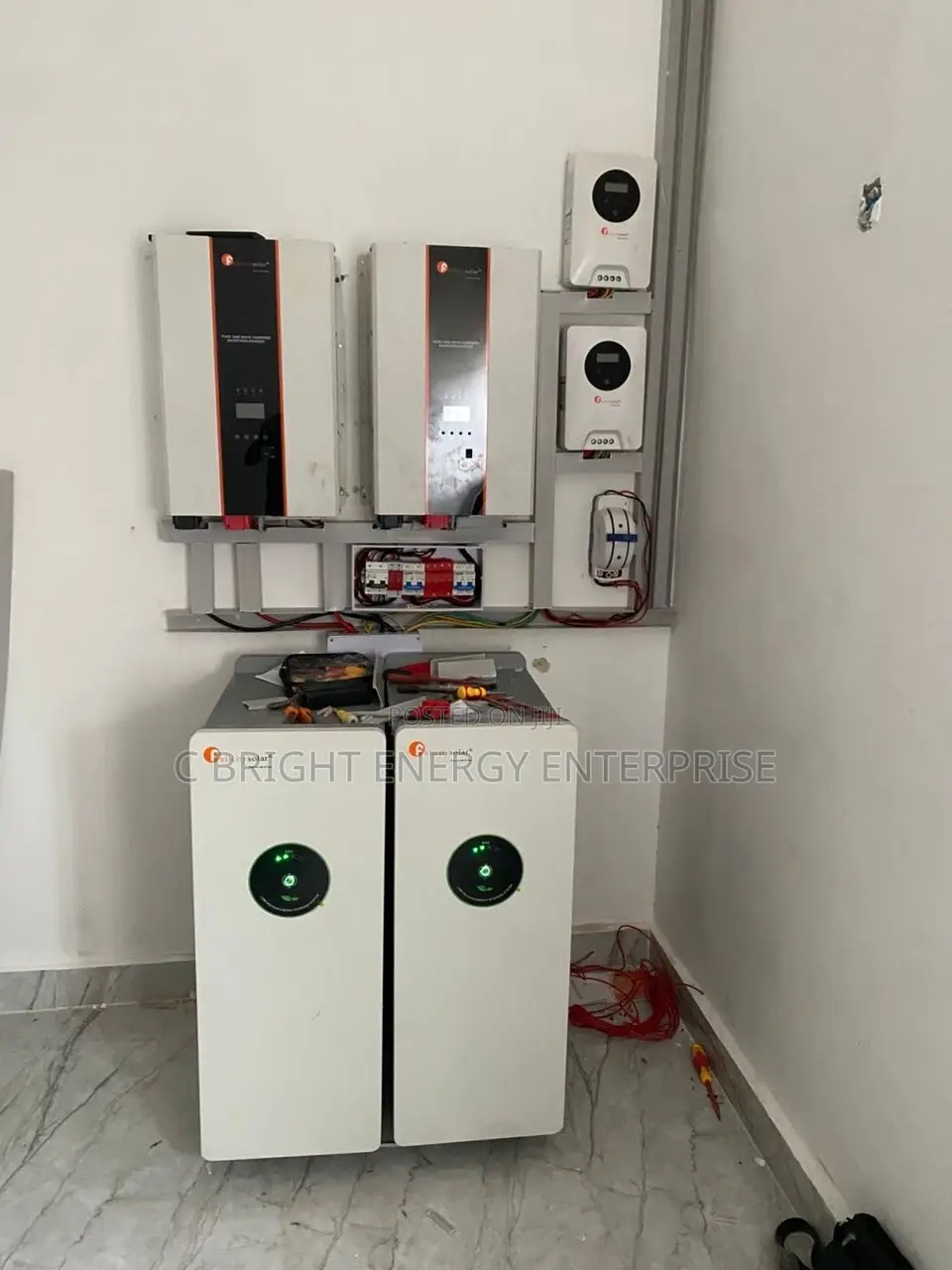 Installation Of 20kva Felicity Smart Inverters And 30kwh Felicity Lith