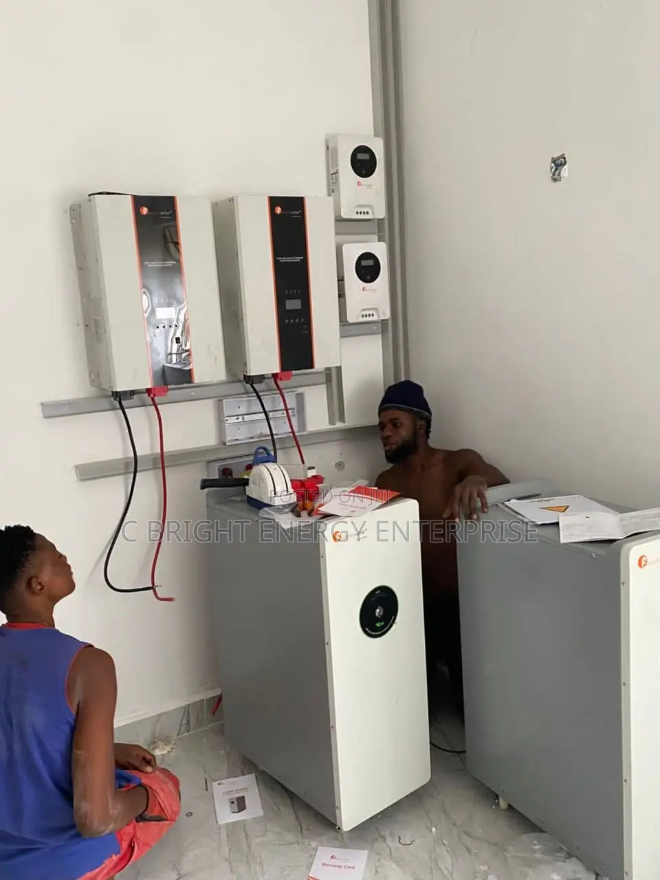 Installation Of 20kva Felicity Smart Inverters And 30kwh Felicity Lith
