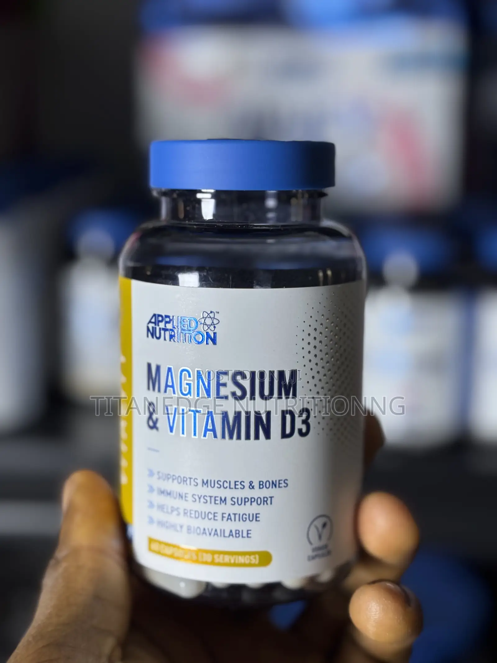 Applied Nutrition Magnesium and Vitamin D3