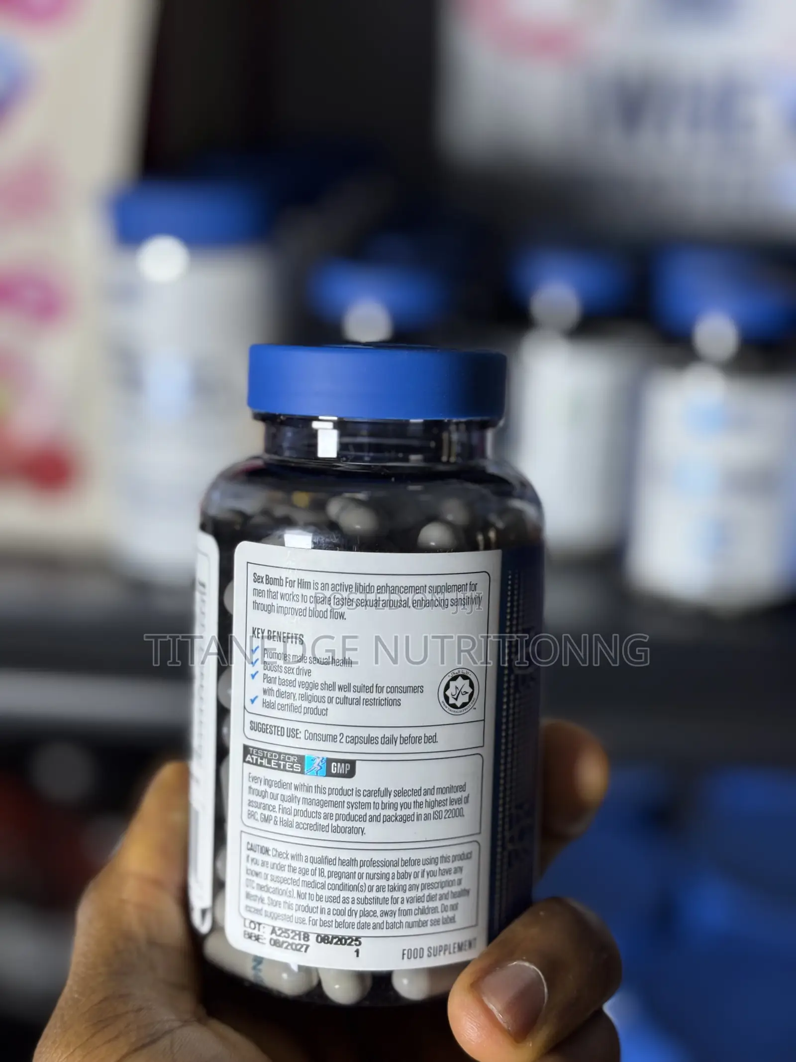 Applied Nutrition Sex Bomb For Woman & Men (Libido Enhancer)