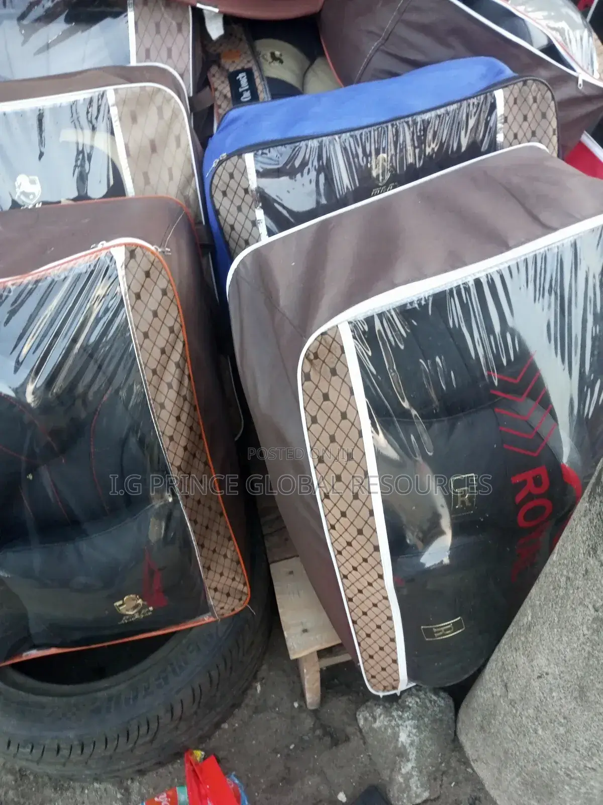 Dealer on Motor Fancy Seat Covers Camera Security Etc