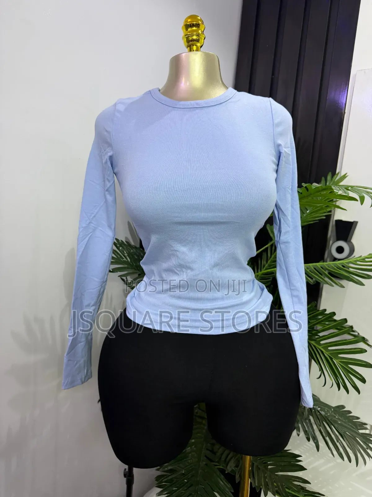Ladies Basic Long Sleeve Top, Available in Colours. Size 8 - 16