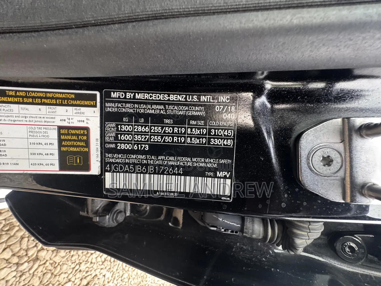 Mercedes-Benz GLE-Class GLE 350 2018 Black