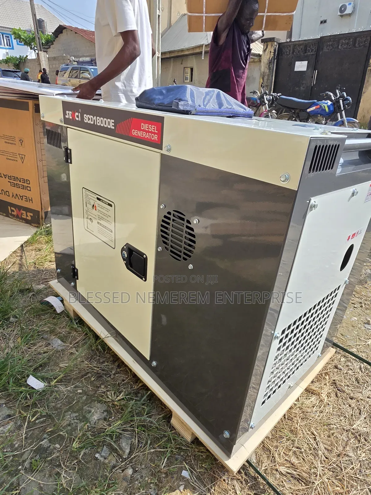Senci (12.5kva)Diesel Soundproof Gen 1years Wty 100%Copper Coil