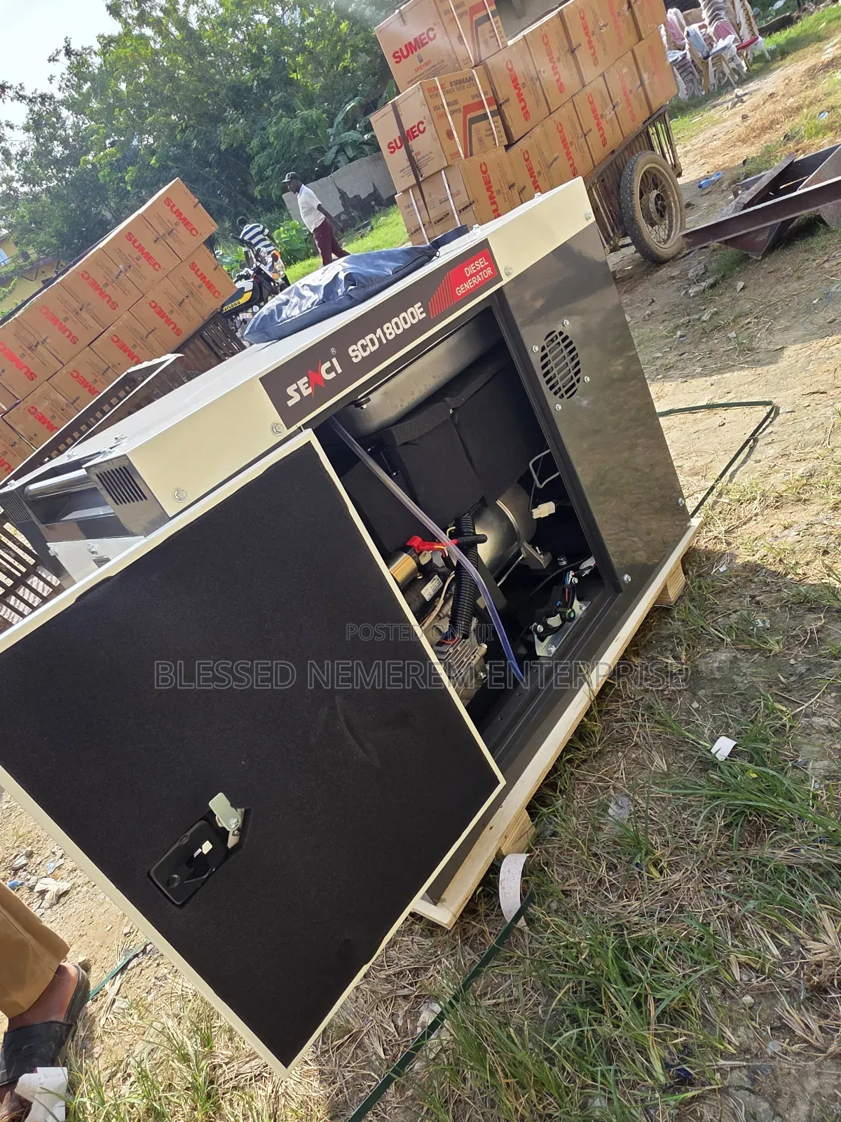 Come I Have Senci Diesel Soundproof Gen 12.5kva 100% Copper Coil