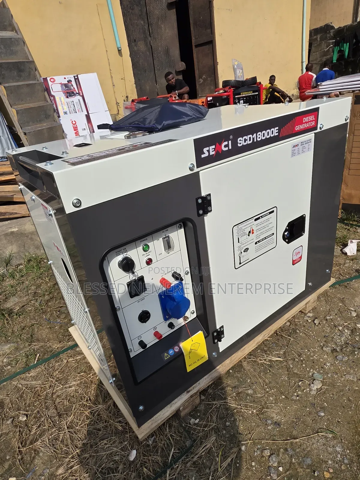 Heavy-Duty 12.5kva Senci Diesel Soundproof Gen 1years Wty