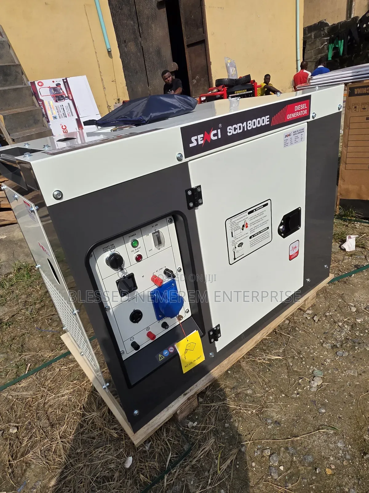 Heavy-Duty 12.5kva Senci Diesel Soundproof Gen 1years Wty