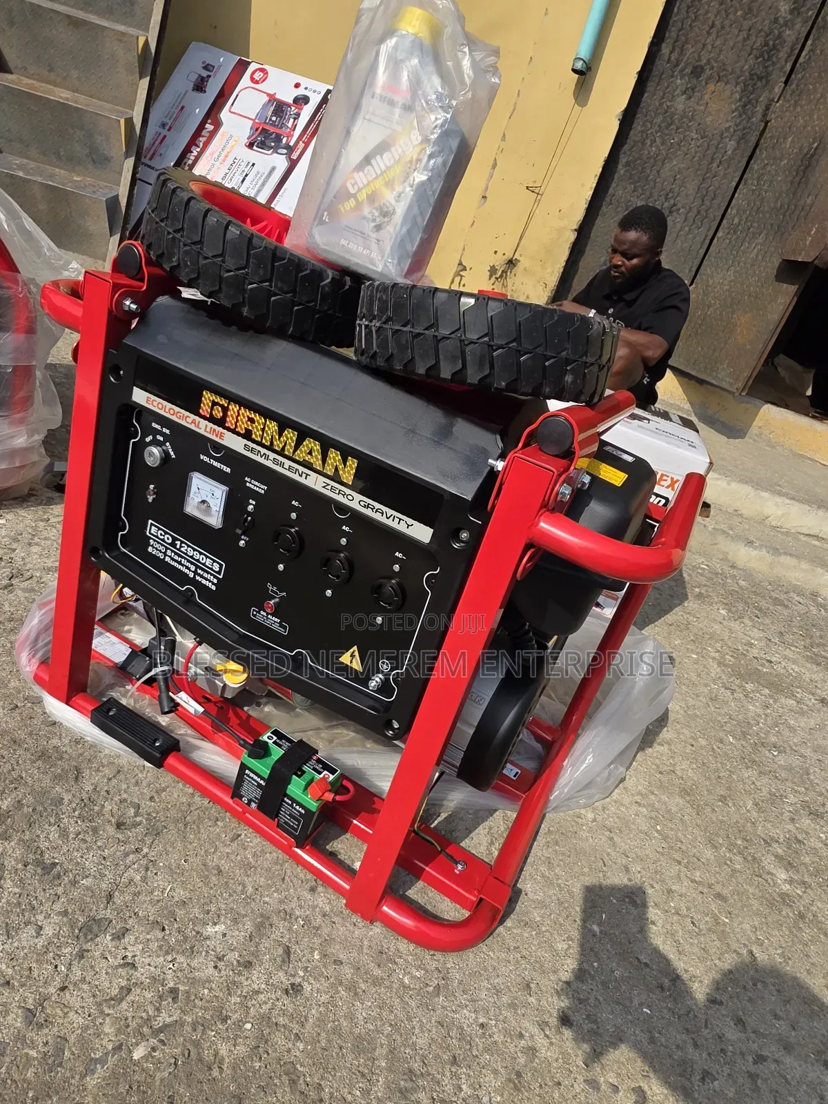 A Brand New Firman Petrol Generator 10kva 100% Copper Coil