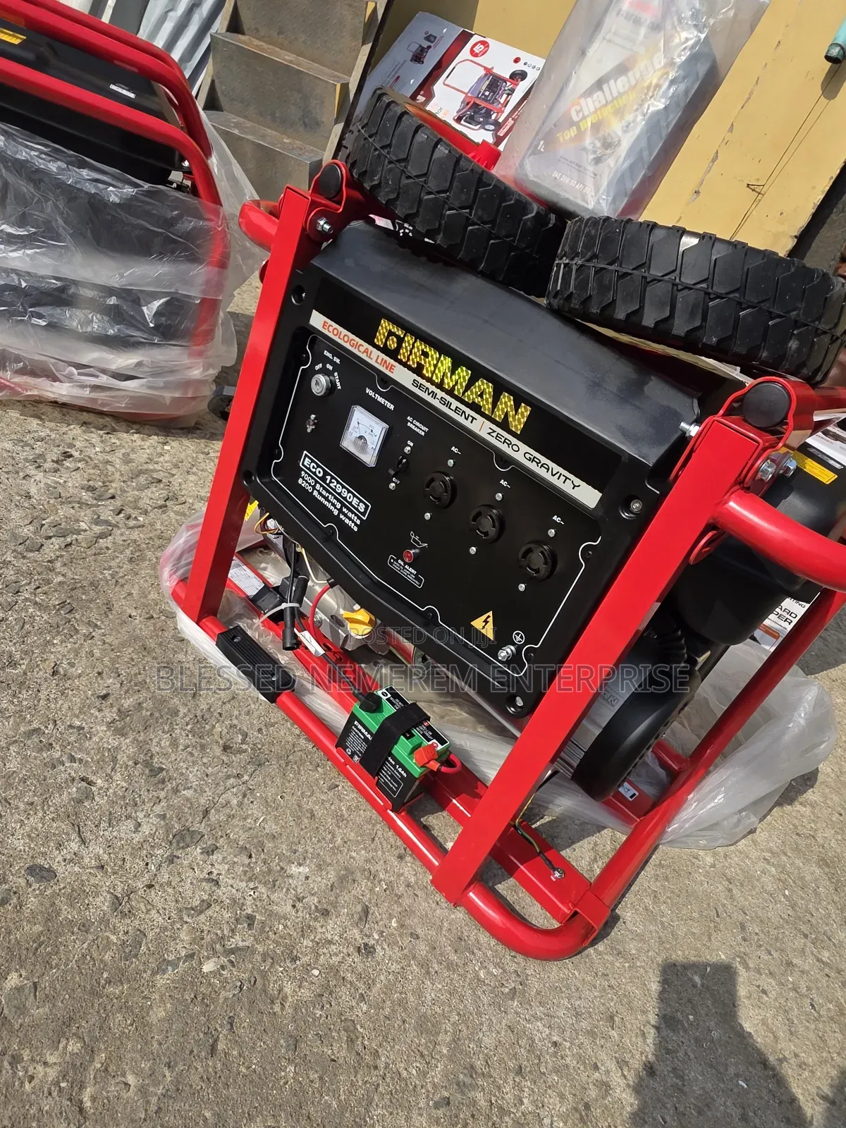 Heavy-Duty 10kva Firman Petrol Generator 100% Copper Coil 1years Wty