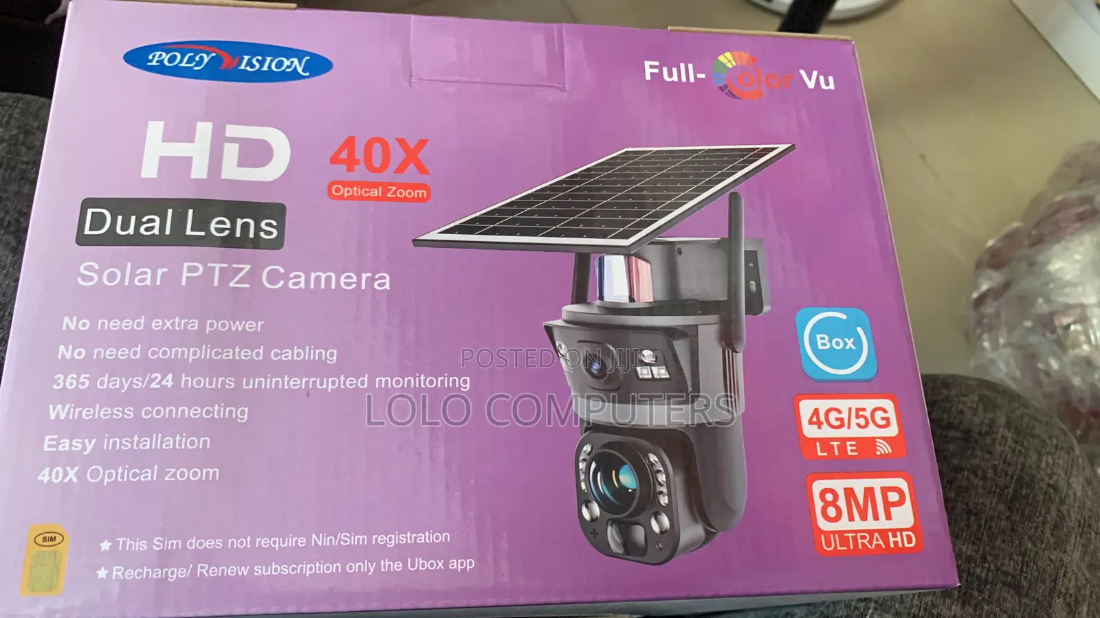 Solar PTZ Camera