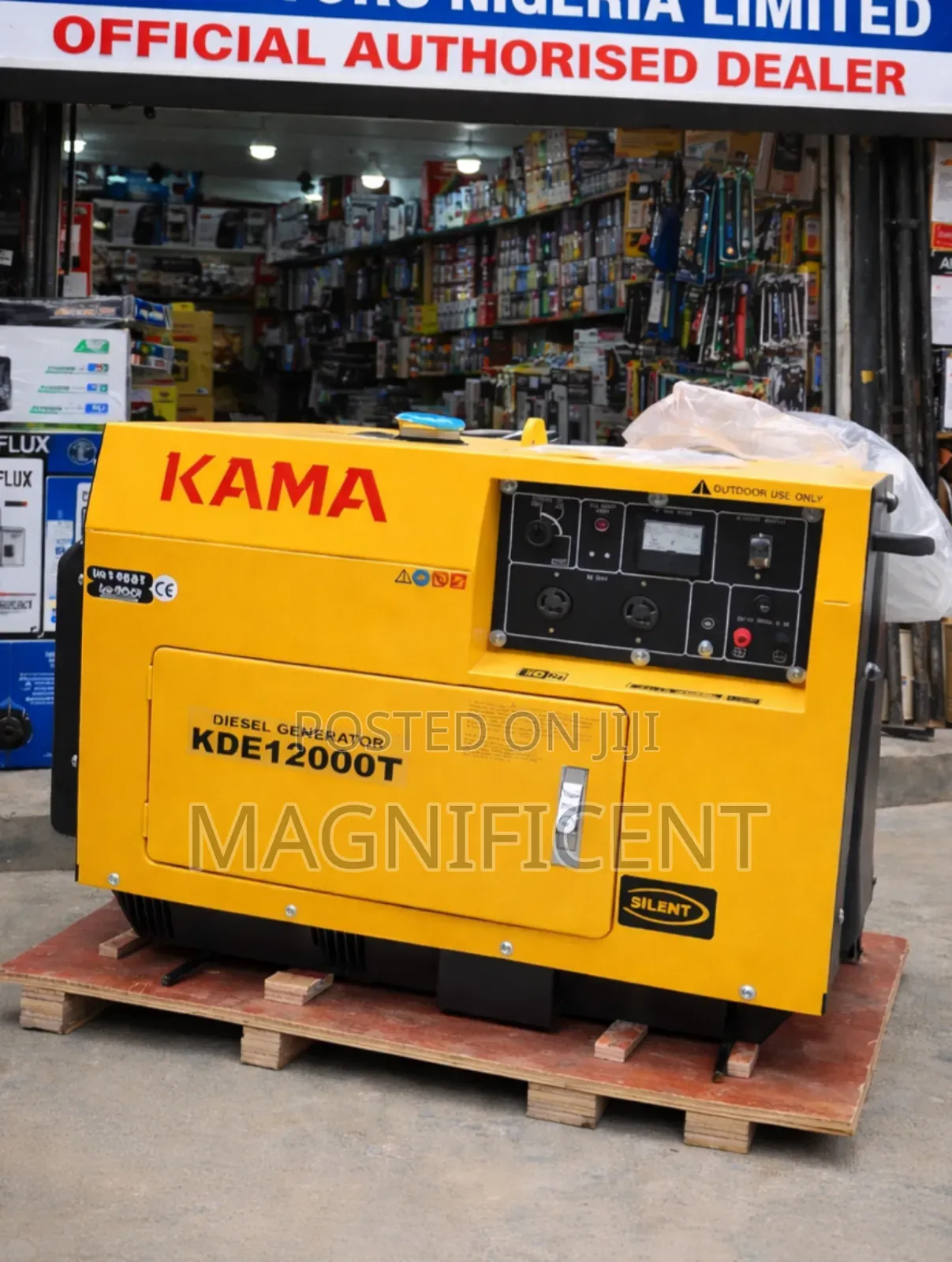 Brand New Kama Kde12000t Soundproof Diesel Generator