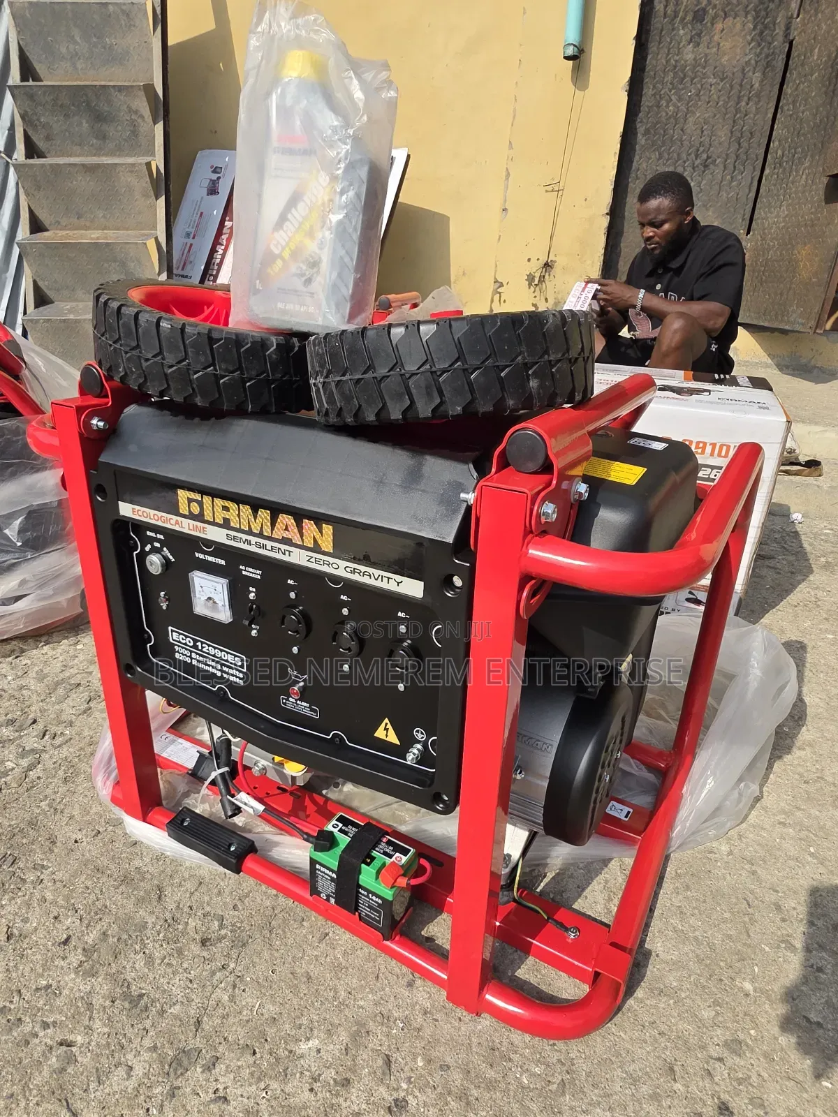 I Have Brand New Firman Petrol Generator 10kva 100% Copper Coil